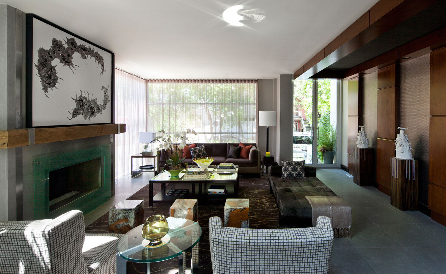 Bucktown home living room
